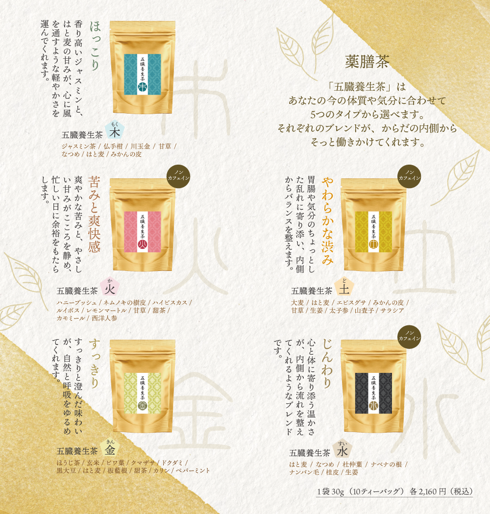 五臓茶パンフレット二つ折り210×200裏面"